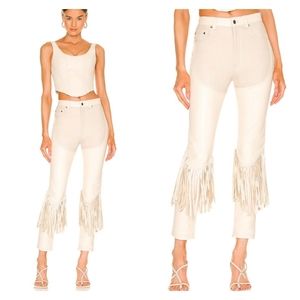 Understated Leather x REVOLVE Cowboy Chap Pants with Tassels